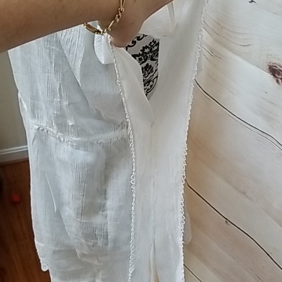 White Swim Cover Up Sz L (Old Navy) - Picture 8 of 14